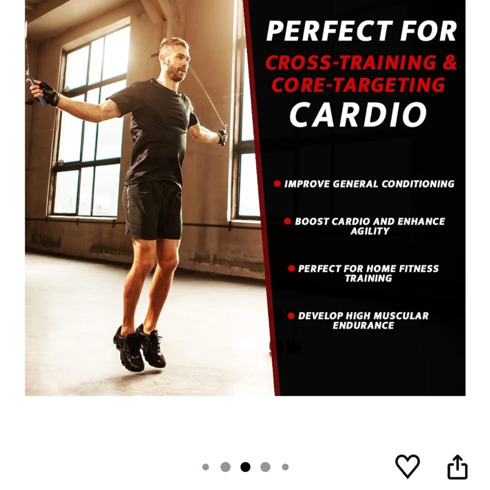 Weighted Jump Rope - Picture 3 of 12